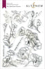 Photocentric Clear Stamps Pen Sketched Flowers Stamp Set