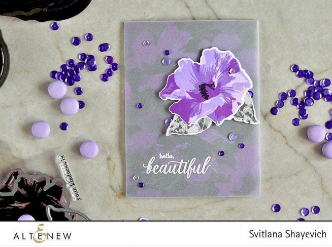 Photocentric Clear Stamps Perennial Beauty Stamp Set