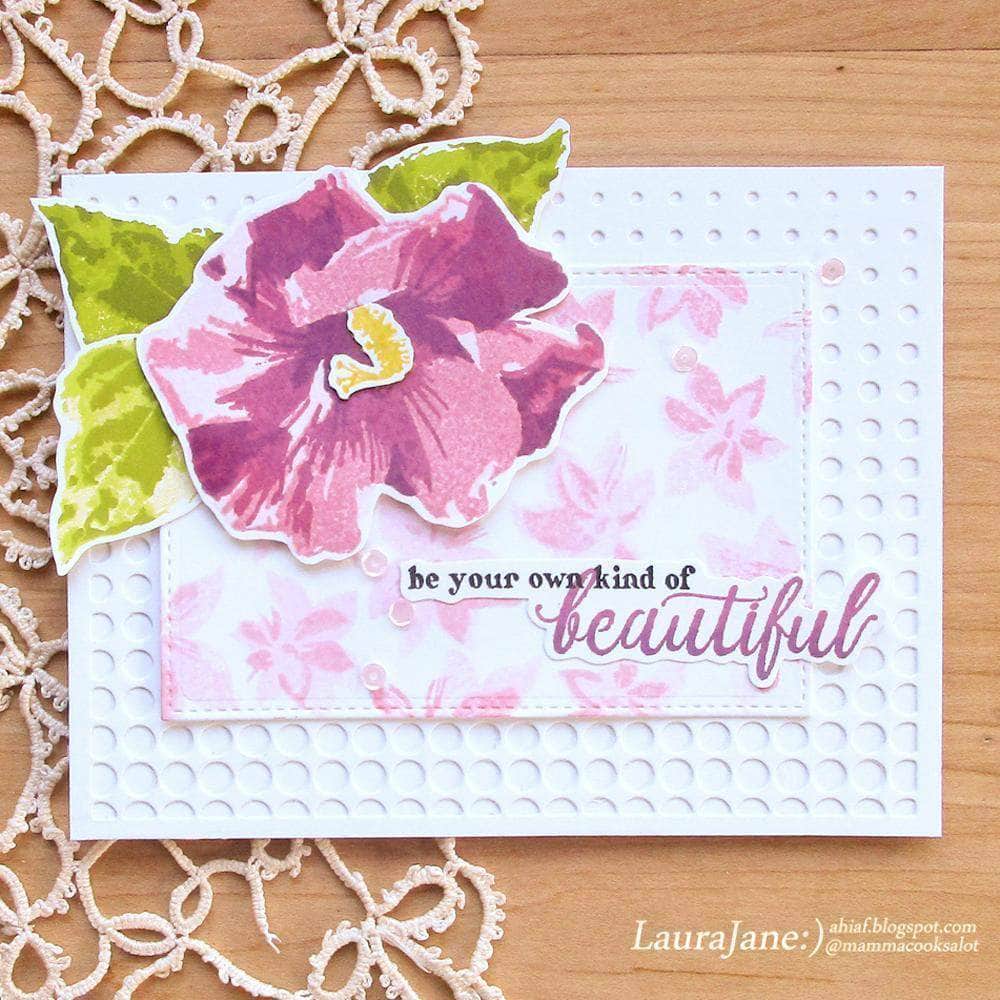 Photocentric Clear Stamps Perennial Beauty Stamp Set