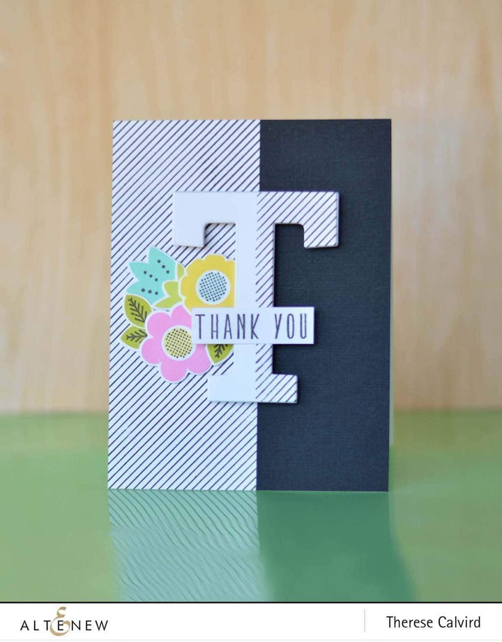 Photocentric Clear Stamps Pinstripe Stamp Set