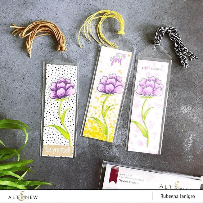 Photocentric Clear Stamps Playful Blooms Stamp Set