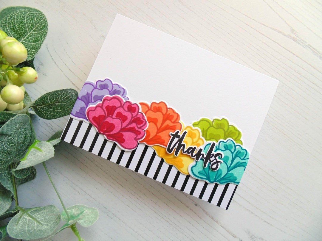 Photocentric Clear Stamps Playful Blooms Stamp Set