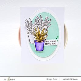 Photocentric Clear Stamps Potted Succulent Stamp Set