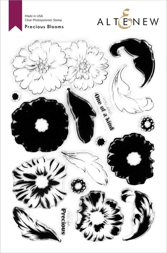 Photocentric Clear Stamps Precious Blooms Stamp Set