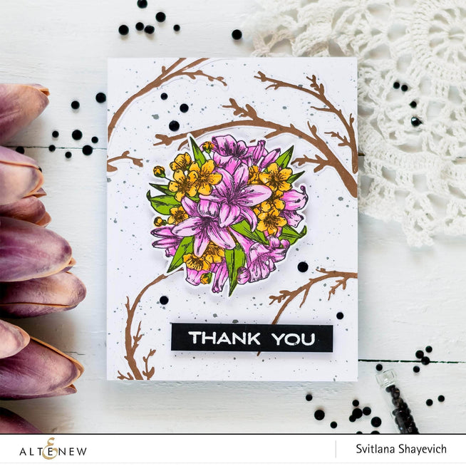 Photocentric Clear Stamps Prettiest Pomander Stamp Set