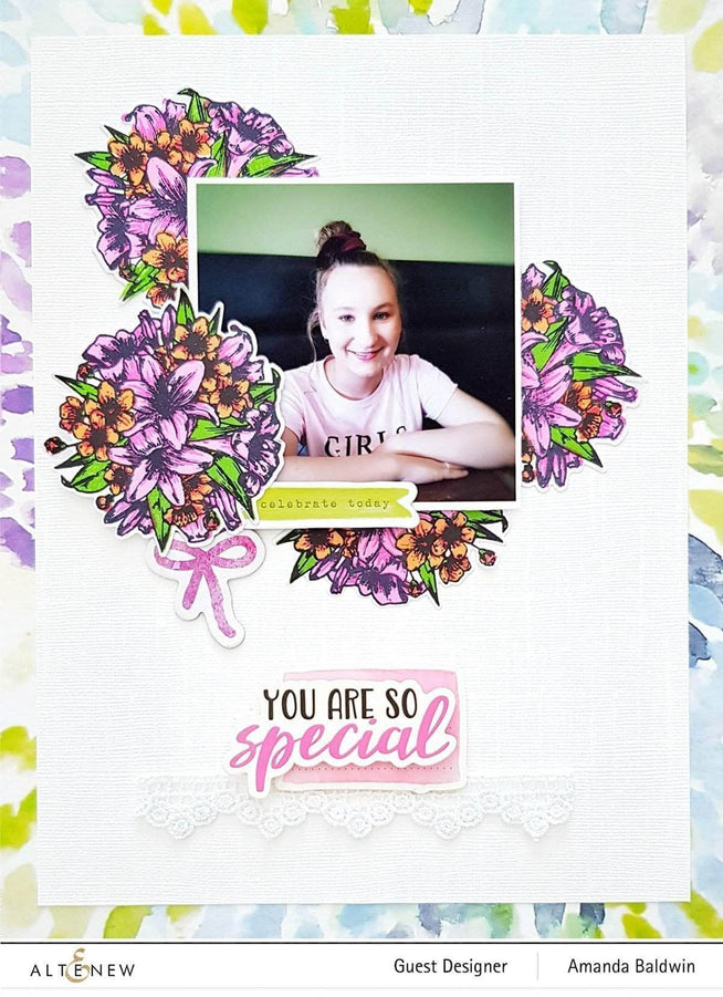 Photocentric Clear Stamps Prettiest Pomander Stamp Set