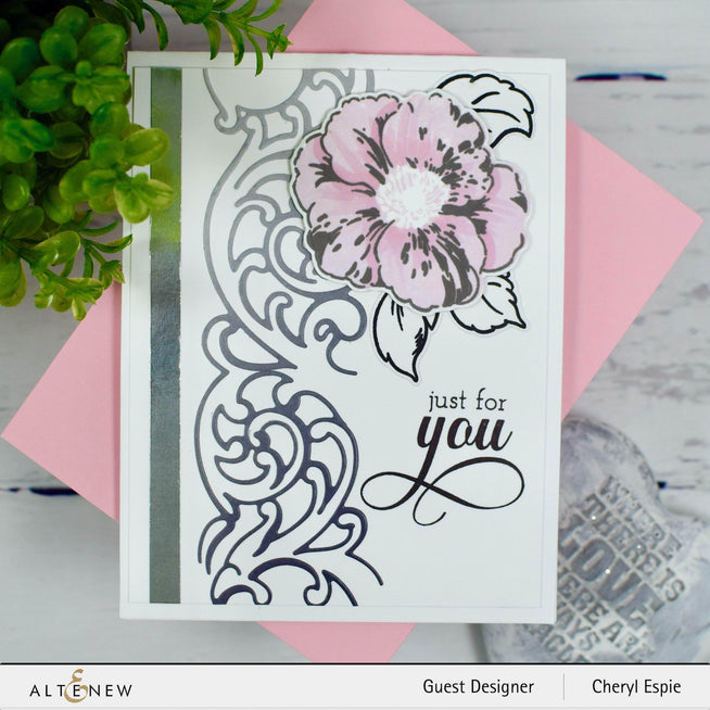 Photocentric Clear Stamps Queen Anemone Stamp Set