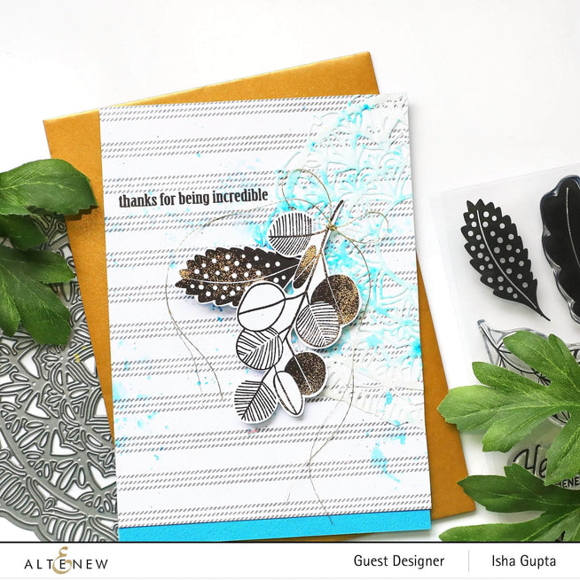 Photocentric Clear Stamps Retro Plantines Stamp Set