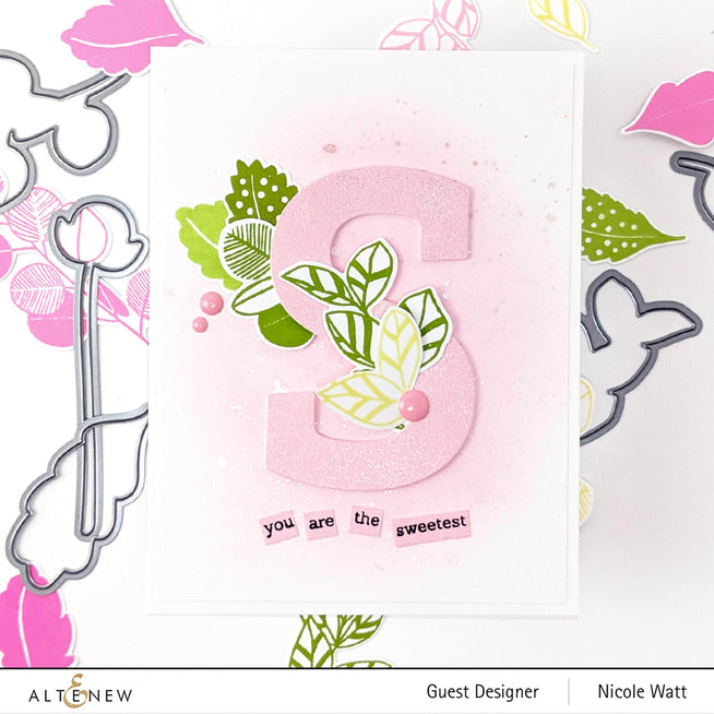 Photocentric Clear Stamps Retro Plantines Stamp Set