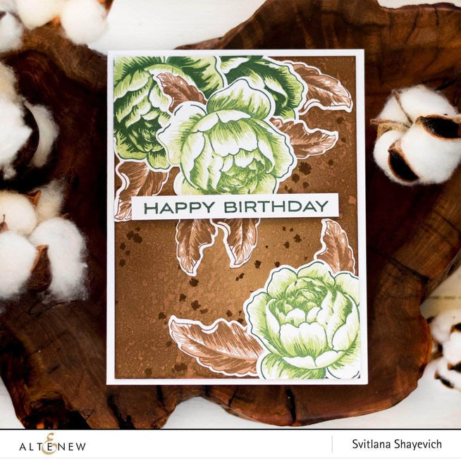 Photocentric Clear Stamps Rose Blossom Stamp Set
