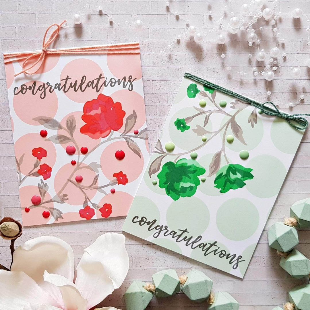 Photocentric Clear Stamps Rose Spray Stamp Set