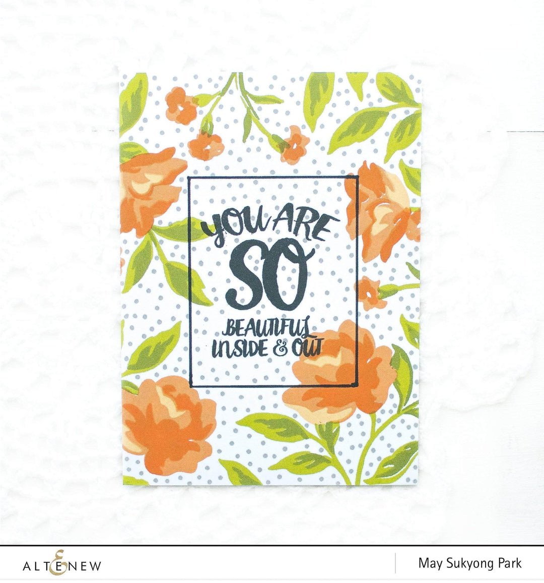 Photocentric Clear Stamps Rose Spray Stamp Set