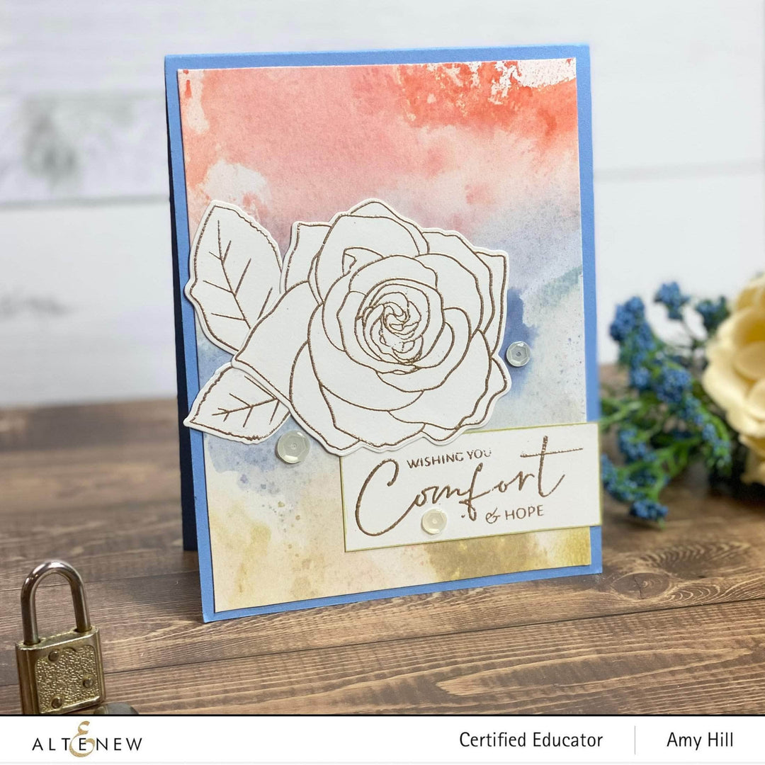 Photocentric Clear Stamps Rose Tea Stamp Set