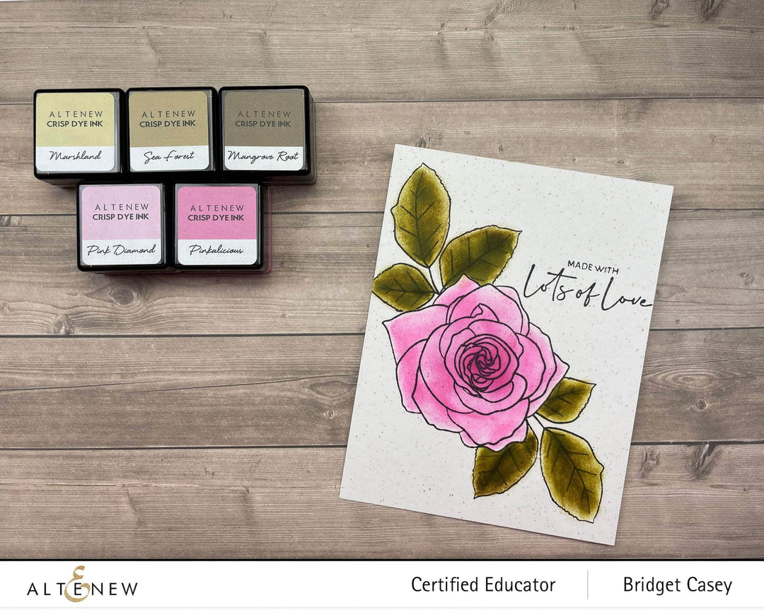 Photocentric Clear Stamps Rose Tea Stamp Set