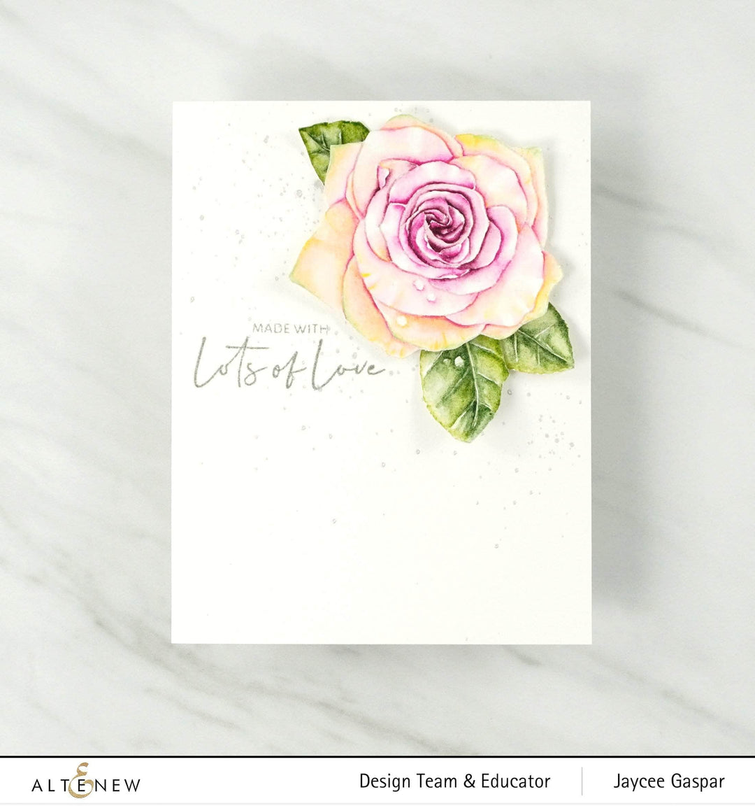 Photocentric Clear Stamps Rose Tea Stamp Set