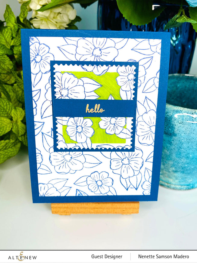 Photocentric Clear Stamps Rounded Blossoms Stamp Set