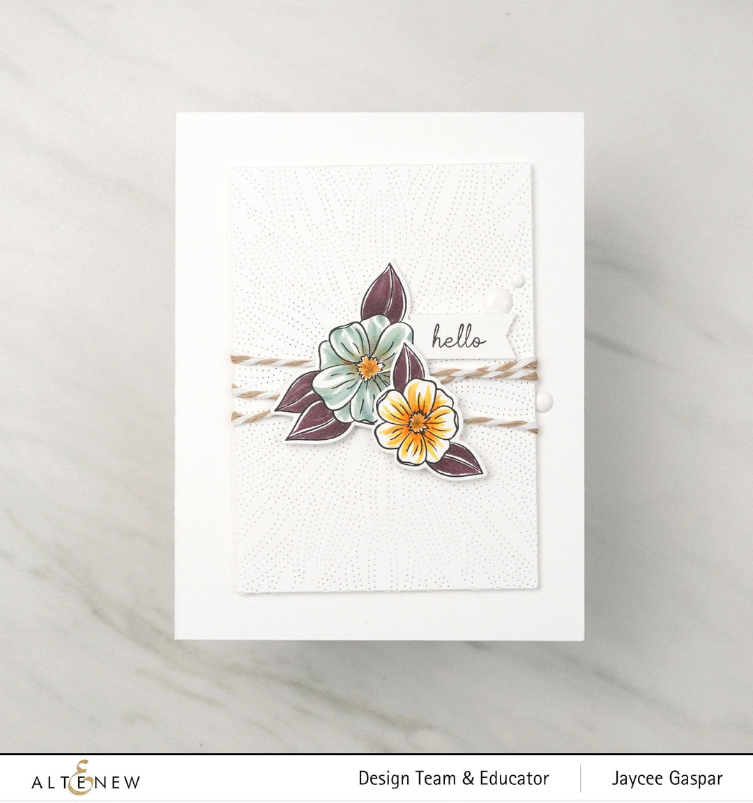 Photocentric Clear Stamps Rounded Blossoms Stamp Set