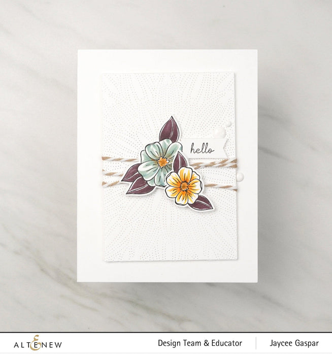 Photocentric Clear Stamps Rounded Blossoms Stamp Set