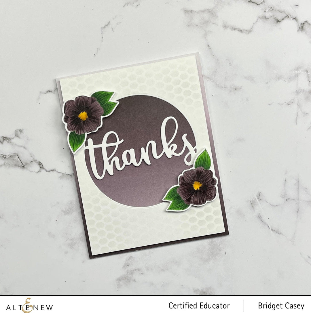 Photocentric Clear Stamps Rounded Blossoms Stamp Set