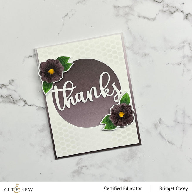 Photocentric Clear Stamps Rounded Blossoms Stamp Set