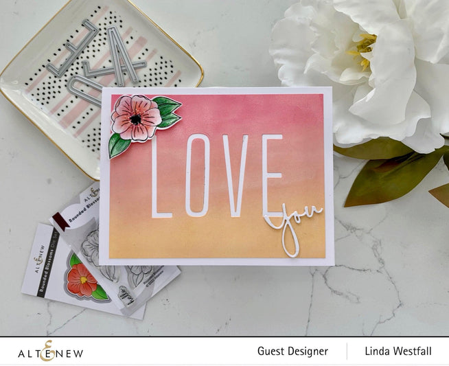 Photocentric Clear Stamps Rounded Blossoms Stamp Set