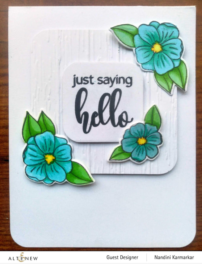 Photocentric Clear Stamps Rounded Blossoms Stamp Set