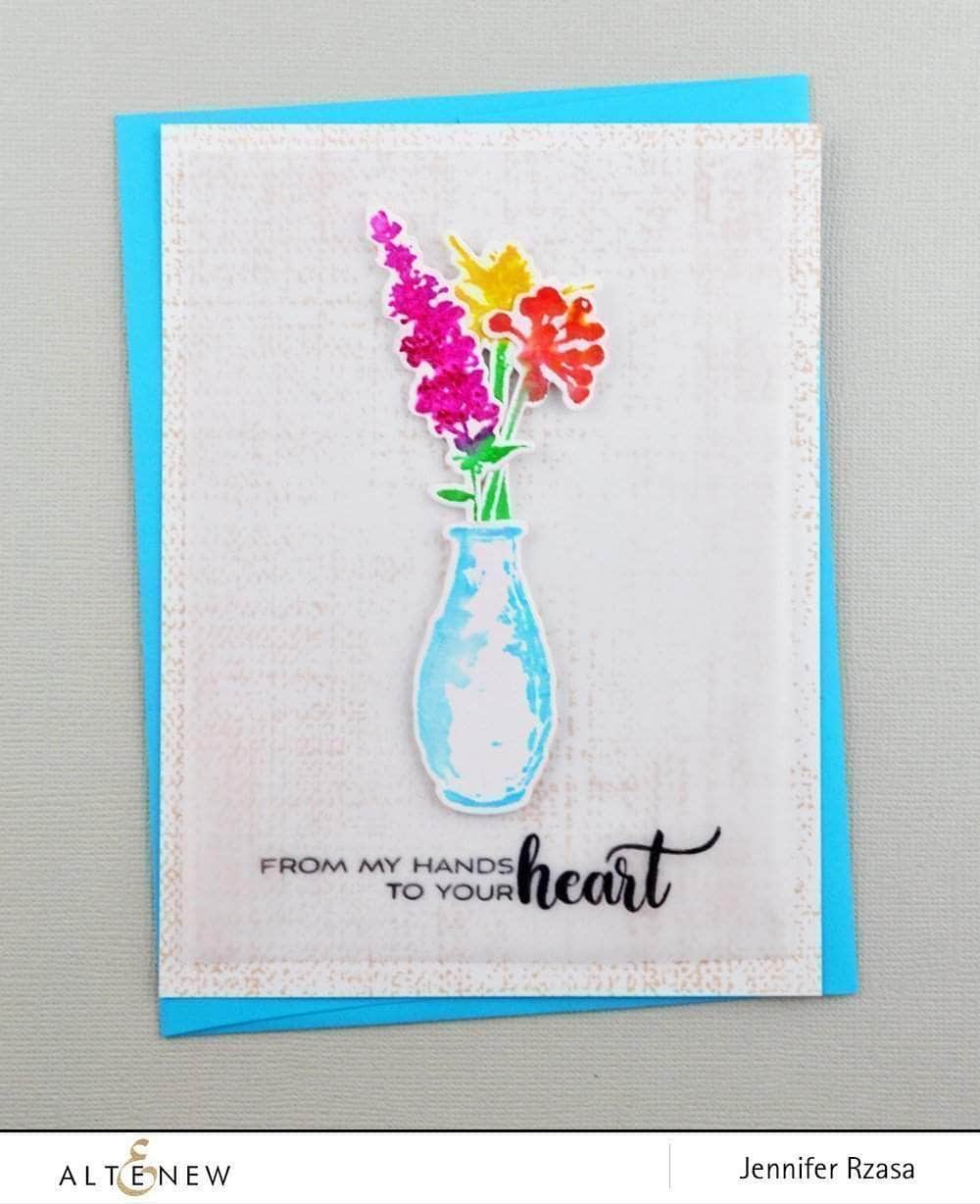 Photocentric Clear Stamps Rustic Linen Stamp Set