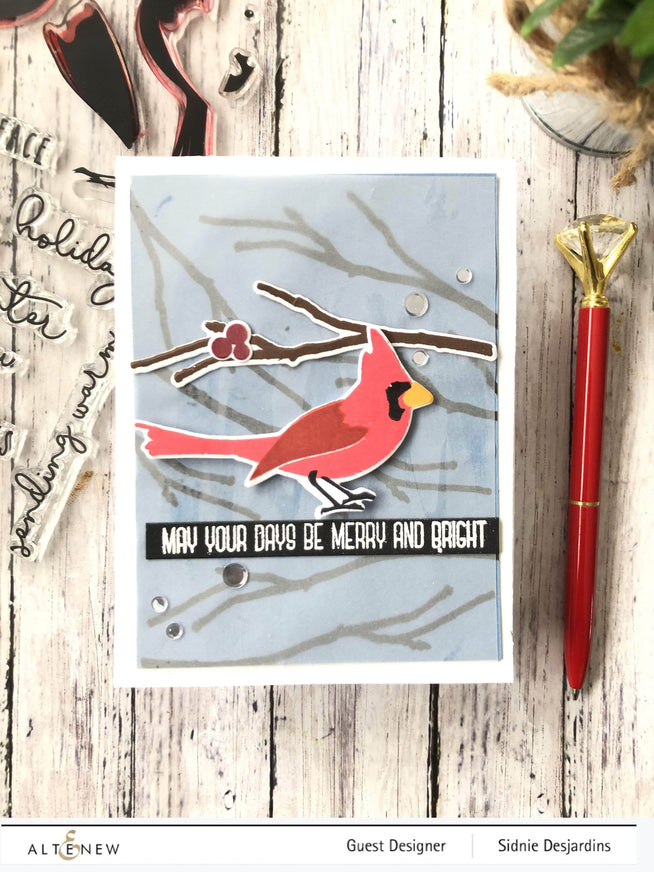 Photocentric Clear Stamps Season's Tweetings Stamp Set