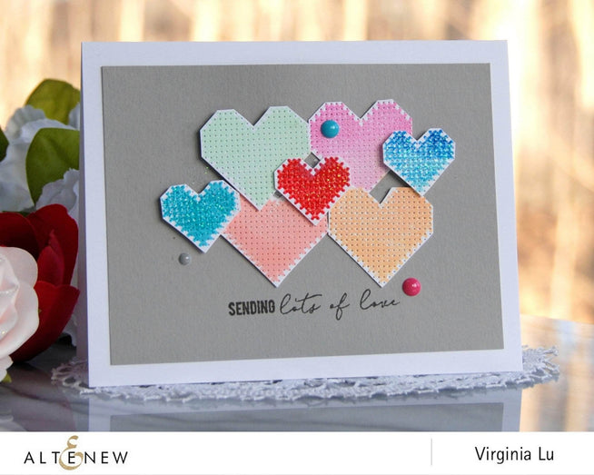 Photocentric Clear Stamps Sewn with Love Stamp Set