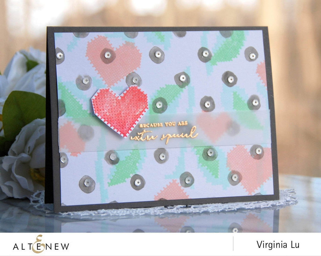 Photocentric Clear Stamps Sewn with Love Stamp Set