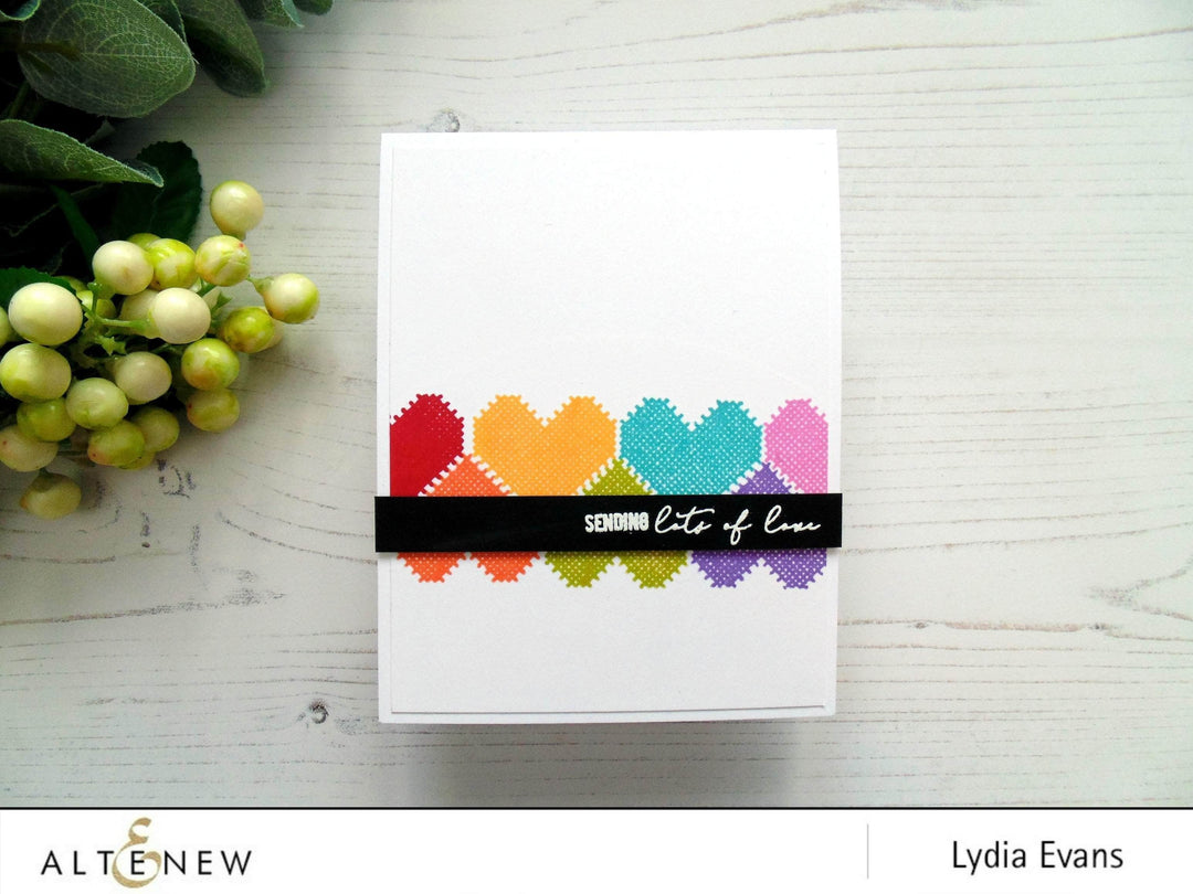 Photocentric Clear Stamps Sewn with Love Stamp Set
