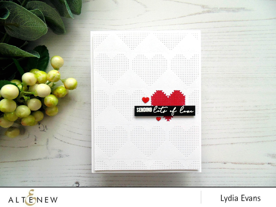 Photocentric Clear Stamps Sewn with Love Stamp Set