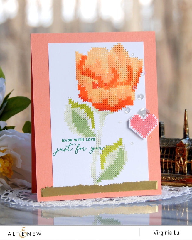 Photocentric Clear Stamps Sewn with Love Stamp Set