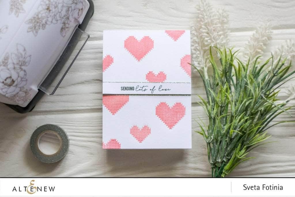 Photocentric Clear Stamps Sewn with Love Stamp Set