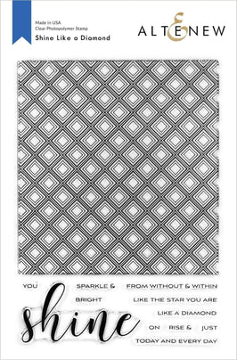 Photocentric Clear Stamps Shine Like a Diamond Stamp Set