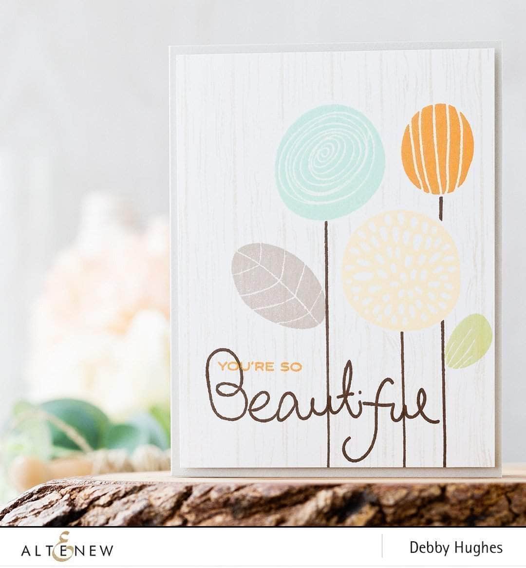 Photocentric Clear Stamps Simple Flowers Stamp Set