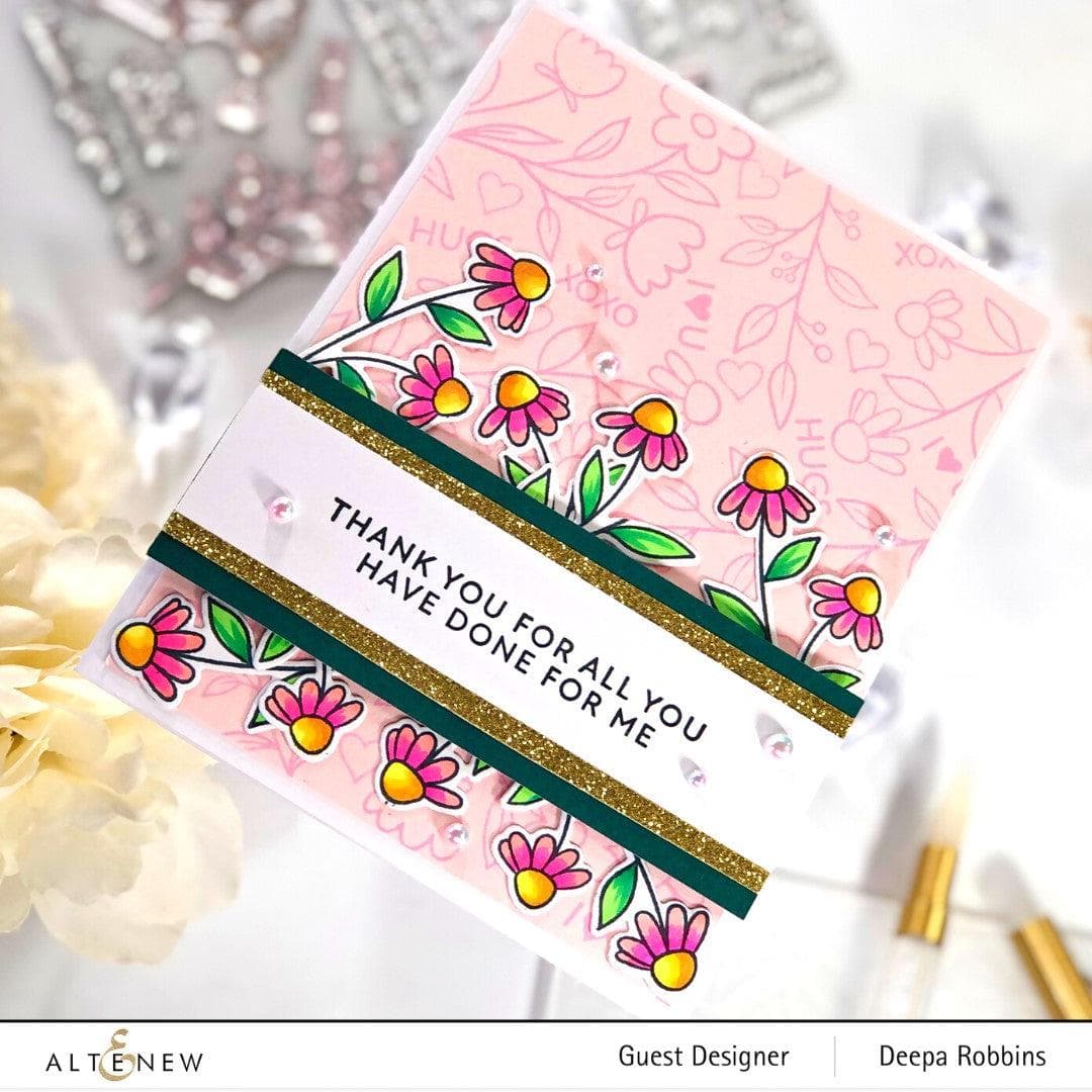 PMA Industries, Inc. Clear Stamps Sincere Sentiments Stamp Set