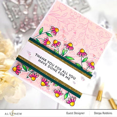 PMA Industries, Inc. Clear Stamps Sincere Sentiments Stamp Set