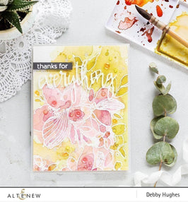 Photocentric Clear Stamps Sketchy Floral Stamp Set