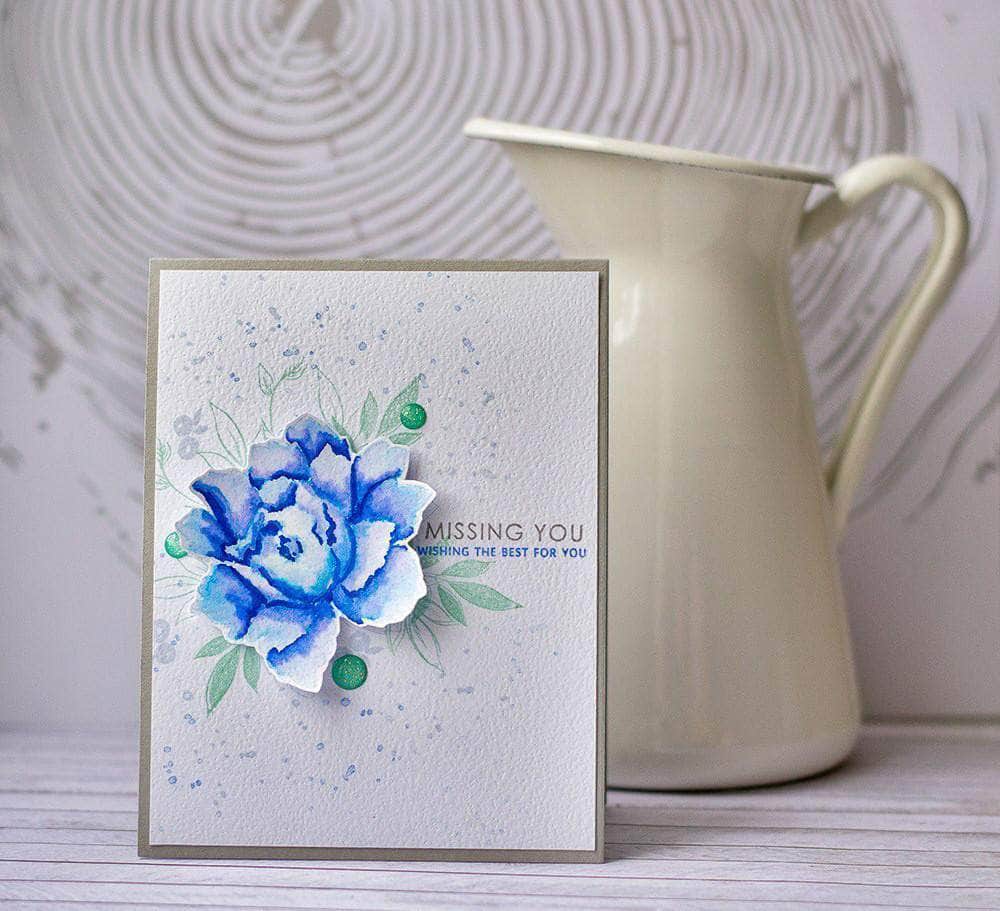 Photocentric Clear Stamps Snowing Stamp Set