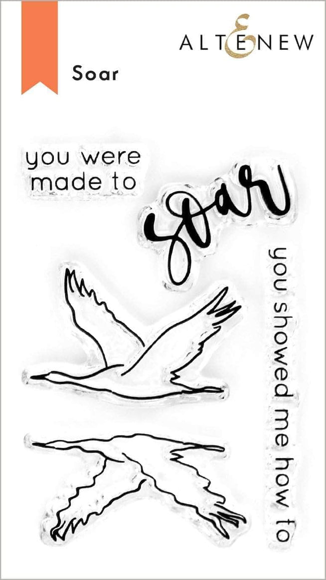 Photocentric Clear Stamps Soar Stamp Set