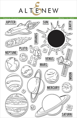 Photocentric Clear Stamps Space Travel Stamp Set