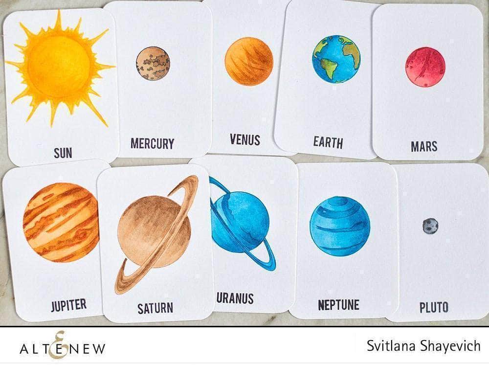 Photocentric Clear Stamps Space Travel Stamp Set