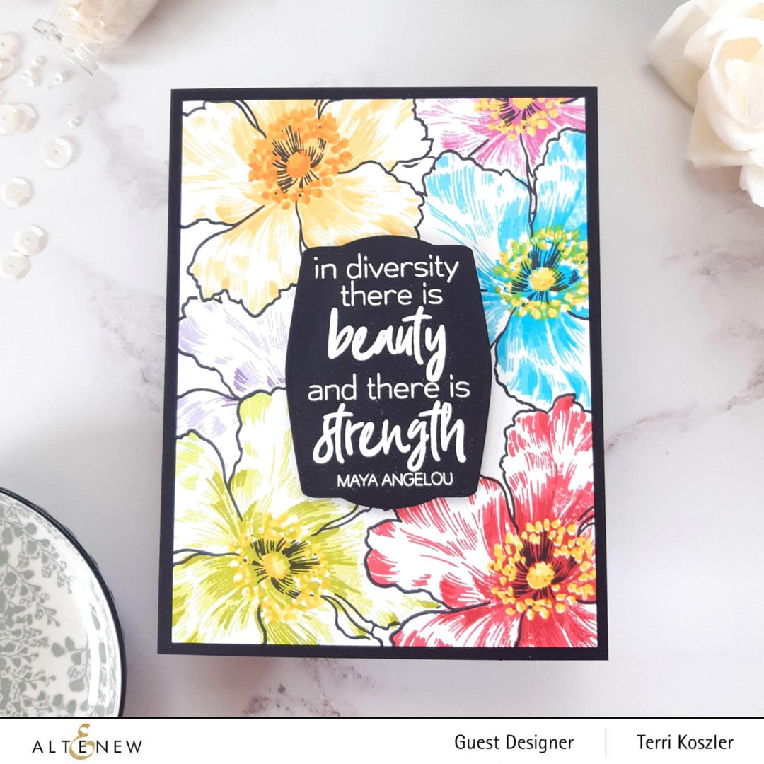 Photocentric Clear Stamps Sparkled Stamp Set