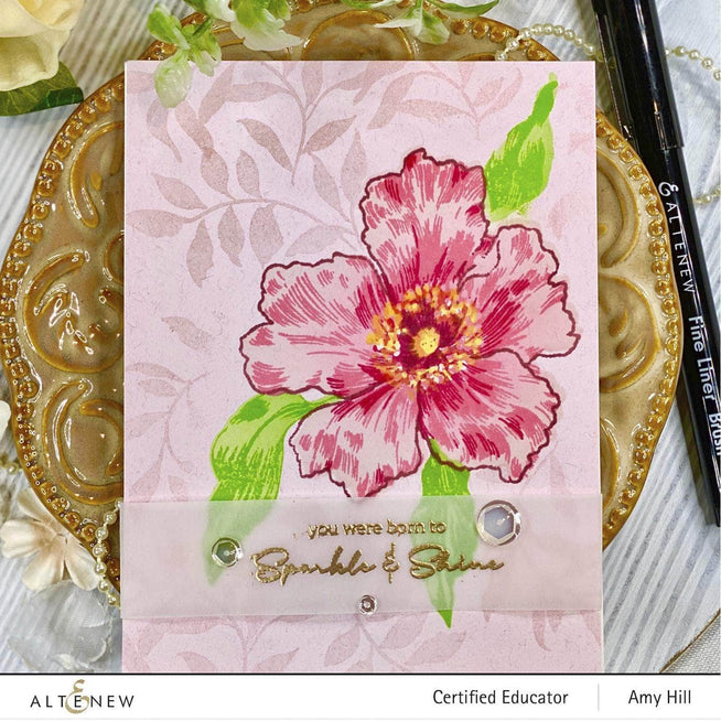 Photocentric Clear Stamps Sparkled Stamp Set