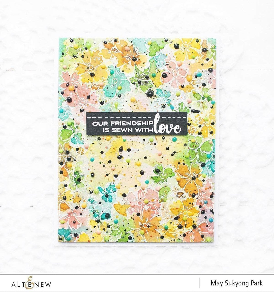 Photocentric Clear Stamps Starry Flowers Stamp Set