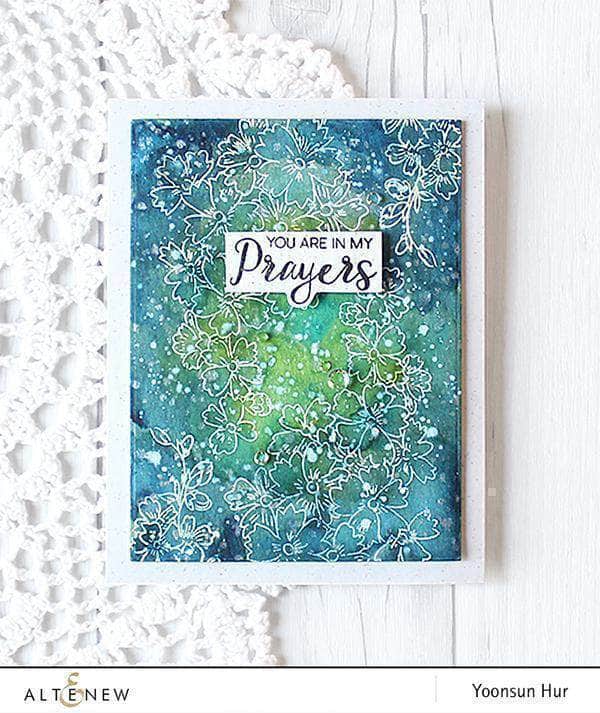 Photocentric Clear Stamps Starry Flowers Stamp Set