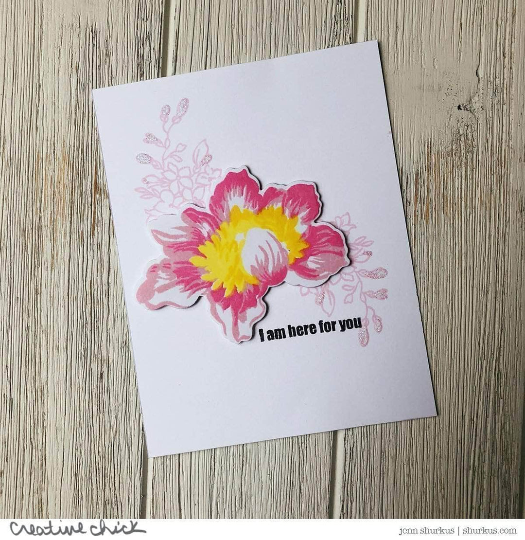 Photocentric Clear Stamps Starry Flowers Stamp Set