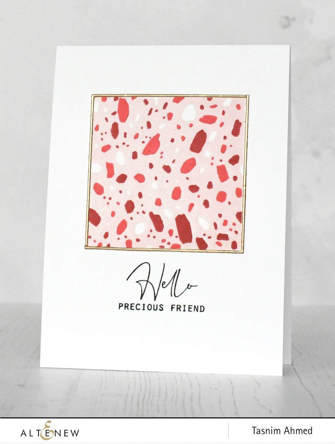 Photocentric Clear Stamps Stone Mosaic Stamp Set