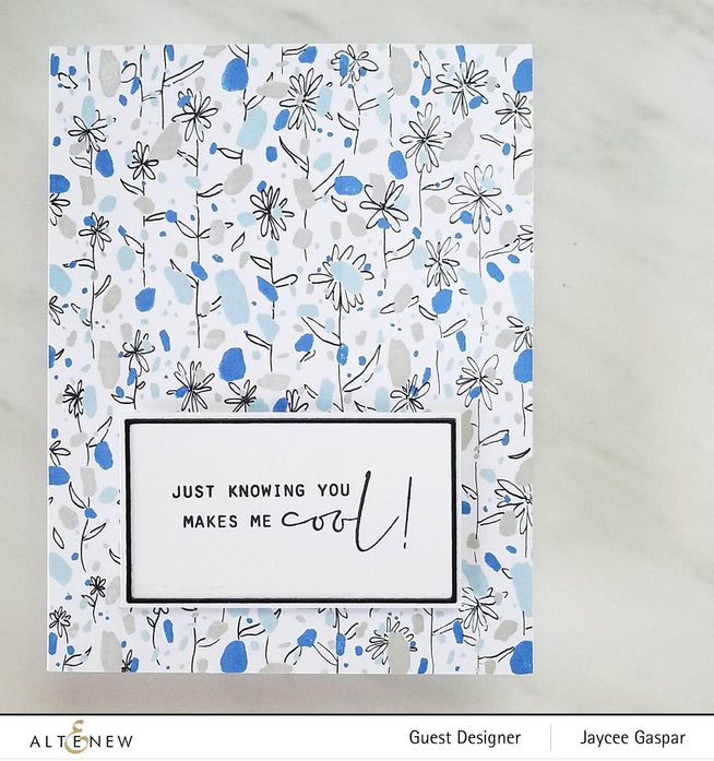 Photocentric Clear Stamps Stone Mosaic Stamp Set